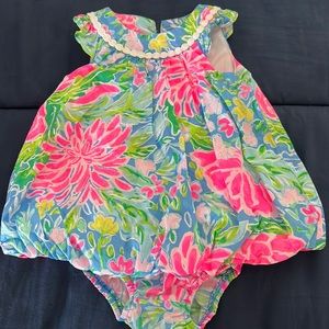 Lilly infant bubble dress w bloomers
